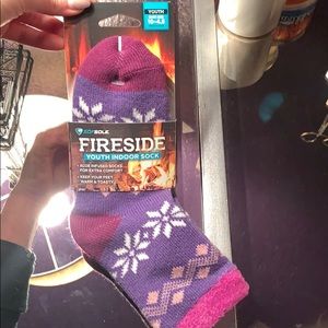 Fireside youth indoor sock